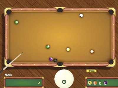 Pool Cclash: Kulečník S 8 Míčky Snooker snímek obrazovky hry