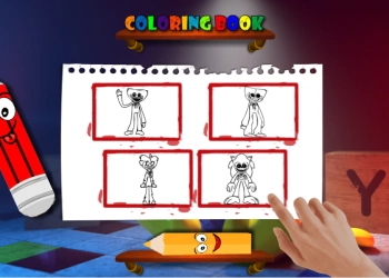 Poppy Playtime Boyama Kitabı oyun ekran görüntüsü