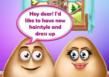 Pou Haircuts game screenshot