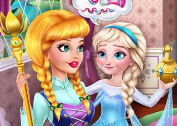 Broma A La Niñera: Bebé Elsa Frozen captura de pantalla del juego