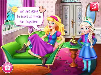 Prank the Nanny: Baby Ice Queen game screenshot