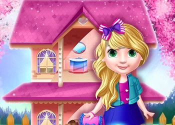 Decoración De Casa De Muñecas Princesa captura de pantalla del juego
