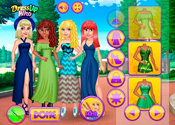Prinzessin Maxikleid Spiel-Screenshot