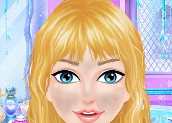 Princess Salon Frozen Party game screenshot