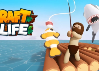 Raft Life captură de ecran a jocului
