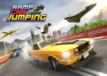 Iskakanje Automobila S Rampe snimka zaslona igre