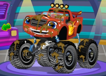 Consertar Blaze Monster Truck captura de tela do jogo