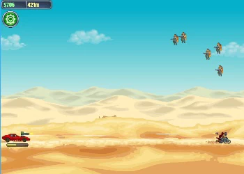 Road Of Fury: Desert Strike στιγμιότυπο οθόνης παιχνιδιού