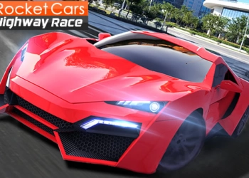 Αγώνας Αυτοκινητόδρομου Rocket Cars στιγμιότυπο οθόνης παιχνιδιού