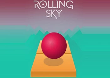 Rolling Sky pamje nga ekrani i lojës