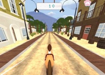 Correr Caballo 3D captura de pantalla del juego