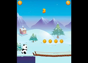 Vraponi Panda Run pamje nga ekrani i lojës