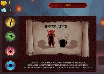 Shadow Ninja - Hævn skærmbillede af spillet