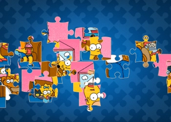 Coleção De Quebra-Cabeças Dos Simpsons captura de tela do jogo