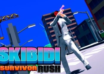 Skibidi Survivor Rush тоглоомын дэлгэцийн агшин