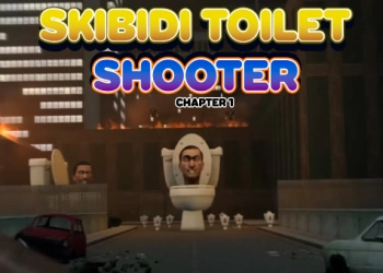Skibidi Toilet Shooter บทที่ 1 ภาพหน้าจอของเกม