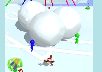 Carrera De Nieve: Corredor De Navidad captura de pantalla del juego