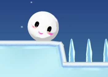 Aventura De Bola De Nieve captura de pantalla del juego