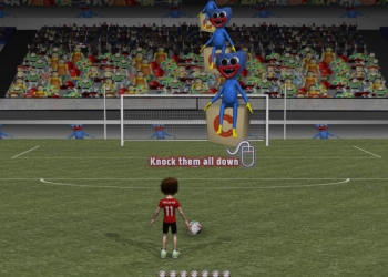 Soccer Kid Contro Huggy screenshot del gioco