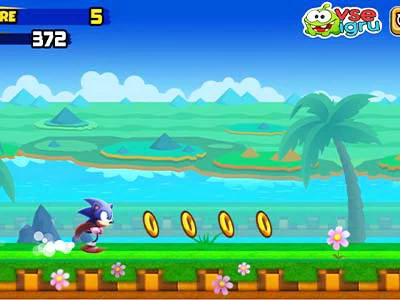Sonic Run тоглоомын дэлгэцийн агшин