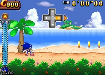 Sonic Rush Adventure ảnh chụp màn hình trò chơi