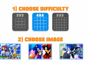 Sonic Слайд тоглоомын дэлгэцийн агшин