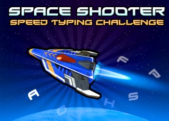 Space Shooter - Desafio De Digitação Rápida captura de tela do jogo