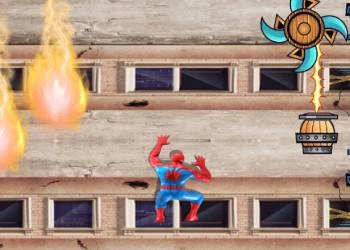Spiderman Horolezecká Budova snímek obrazovky hry