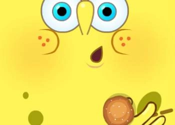 Spongebob იჭერს ინგრედიენტებს კრაბის ბურგერისთვის თამაშის სკრინშოტი