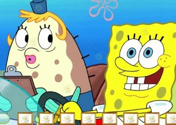 Spongebob: მოძებნეთ ფარული სამკერდე ნიშნები თამაშის სკრინშოტი
