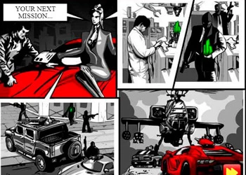 Spy car game screenshot