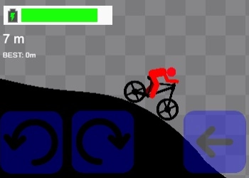 Stickman Bike Runner capture d'écran du jeu