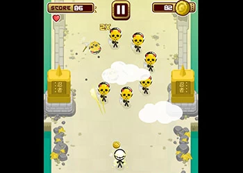 Carrera Ninja Stickman captura de pantalla del juego