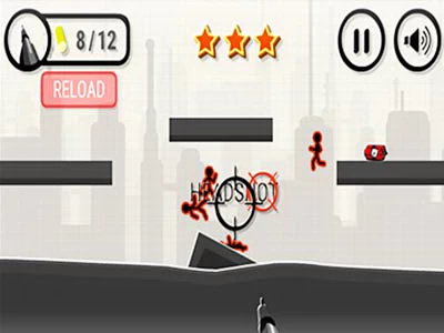 Guerra Stickman captura de pantalla del juego