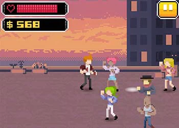 Straßenkampf Spiel-Screenshot