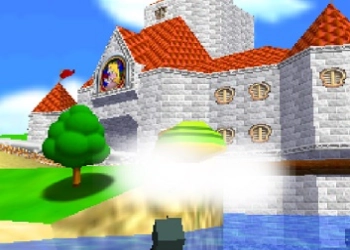 Super Mario 64 Kirby Edition oyun ekran görüntüsü