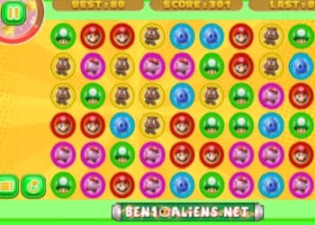 Casse-Tête De Super Mario Crush Saga capture d'écran du jeu