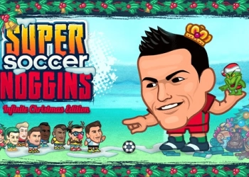 Super Soccer Noggins - Каляднае Выданне скрыншот гульні