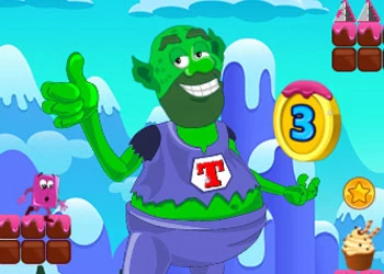 Super Troll Candyland Adventures oyun ekran görüntüsü