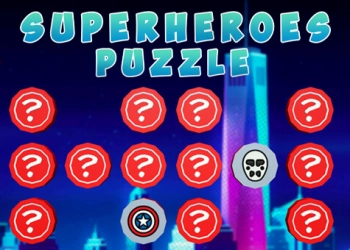 Puzzle Superbohaterowie zrzut ekranu gry