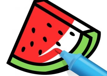 રંગ ભરો: પેઇન્ટિંગ બુક રમતનો સ્ક્રીનશોટ