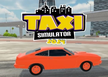 Taxisimulator 2024 schermafbeelding van het spel