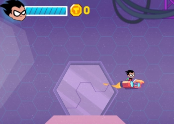 Teen Titan Go: Attack Of The Drones játék képernyőképe