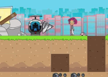Jovens Titãs Em Ação: Drillionaire captura de tela do jogo