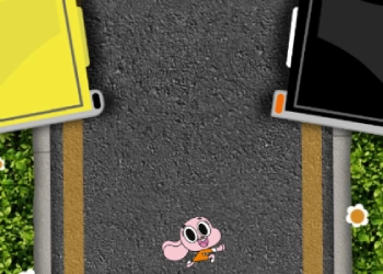 Gumball Dash 'n' Dodge'i Hämmastav Maailm mängu ekraanipilt
