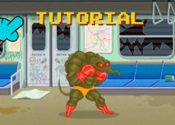 The Amazing World Of Gumball Kebab Fighter skærmbillede af spillet