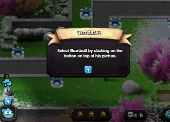 Удивителният Свят На Снежните Тапи Gumball екранна снимка на играта