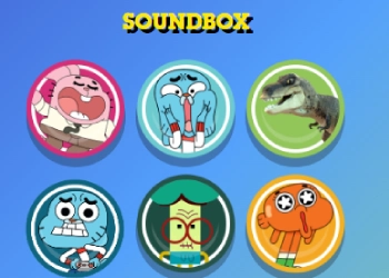Čudesni Svijet Gumballa: Soundbox snimka zaslona igre