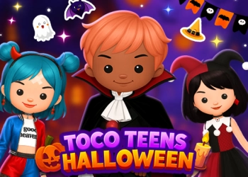 Pesta Halloween Toco Teens tangkapan layar permainan