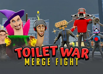สงครามห้องน้ำ: ผสาน Skibidi ภาพหน้าจอของเกม